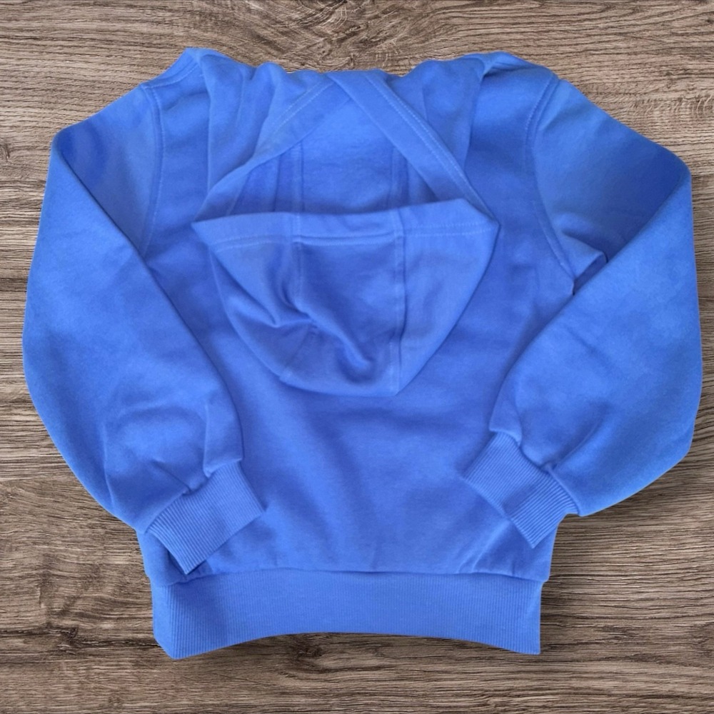 Nike Sportswear Club Fleece Big Kids Pullover Hoodie Comet Blue/White S NWT - Picture 4 of 4